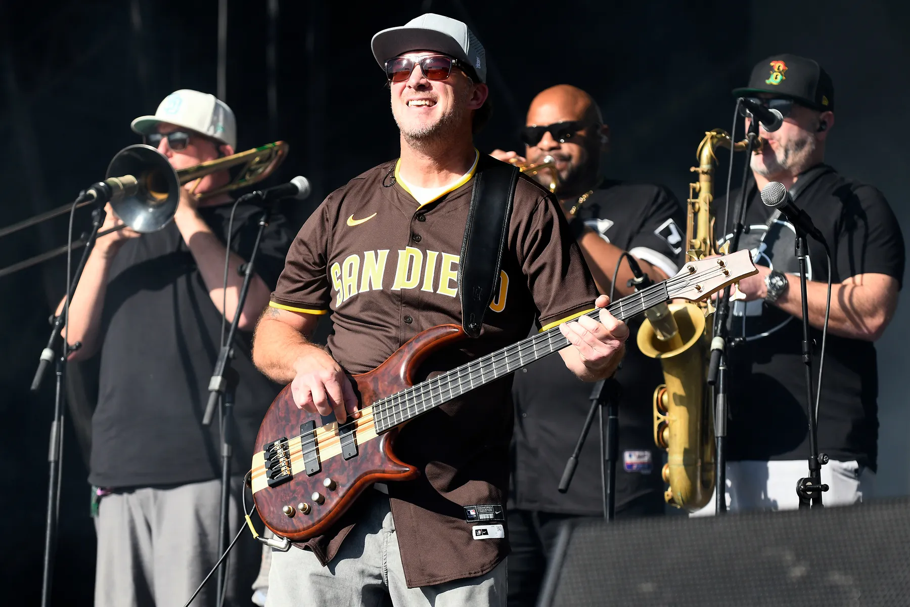 Slightly Stoopid on stage